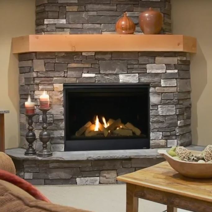 Majestic Quartz 42 Direct Vent Gas Fireplace - QUARTZ42 - Majestic - Ambient Home