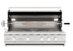 Summerset TRL Deluxe 44-Inch 4-Burner Built-In Natural Gas Grill With Rotisserie - TRLD44A-NG - Summerset - Ambient Home