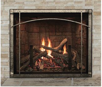 White Mountain Hearth 40" Rushmore Clean Face Direct Vent Gas Fireplace - White Mountain Hearth - Ambient Home