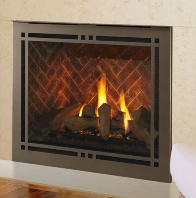 Majestic Meridian Platinum 42 Direct Vent Gas Fireplace | MERIDPLA42 | - Majestic - Ambient Home