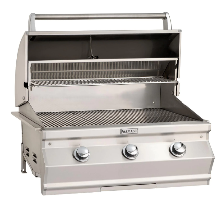 Fire Magic Choice C540I 30-Inch Built-In Natural/Propane Gas Grill With Analog Thermometer - C540I-RT1N/C540I-RT1P - Fire Magic - Ambient Home