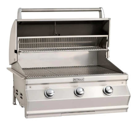 Fire Magic Choice Multi-User CM650I 36-Inch Built-In Natural/Propane Gas Grill With Analog Thermometer - CM650I-RT1N/CM650I-RT1P - Fire Magic - Ambient Home