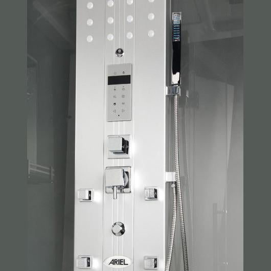 Mesa WS-301A With Blue Glass Steam Shower (36"L x 36"W x 85"H) - Mesa - Ambient Home