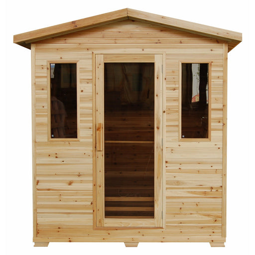 SunRay 3 Person Outdoor Grandby Infrared Sauna (HL300D) (83"H x 72"W x 47"D) - Sunray Saunas - Ambient Home