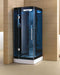 Mesa WS-301A With Blue Glass Steam Shower (36"L x 36"W x 85"H) - Mesa - Ambient Home