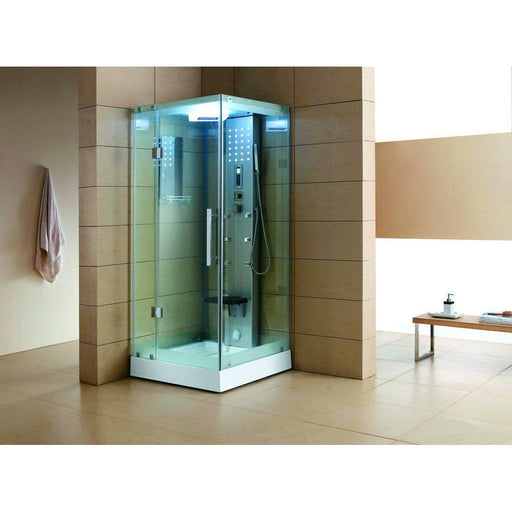 Mesa WS-301 With Clear Glass Steam Shower (36"L x 36"W x 85"H) - Mesa - Ambient Home