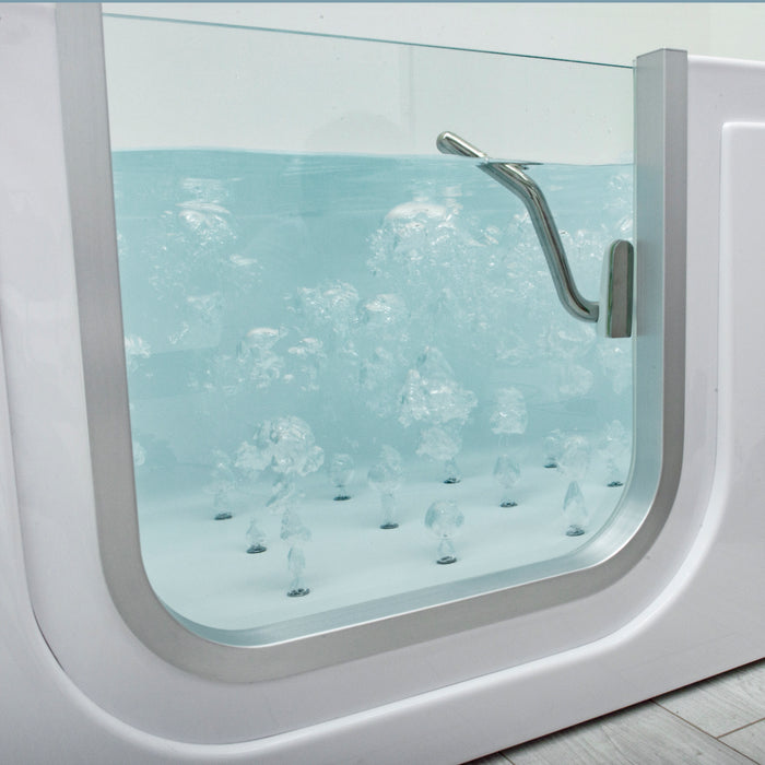 Ella's Bubble Laydown Air - Acrylic Walk In Bathtub (30″W x 60″L) - Ella's Bubbles - Ambient Home