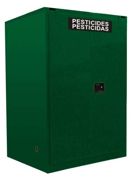 Securall  AGV3110 - Pesticide/Agrochemical Storage Cabinet - 120 Gal. Self-Close, Self-Latch Safe-T-Door - Securall - Ambient Home