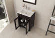 Laviva Nova Brown Bathroom Vanity With White Ceramic Basin Countertop - Laviva - Ambient Home