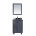 Laviva Odyssey 24" Maple Grey Bathroom Vanity With Countertop - Laviva - Ambient Home