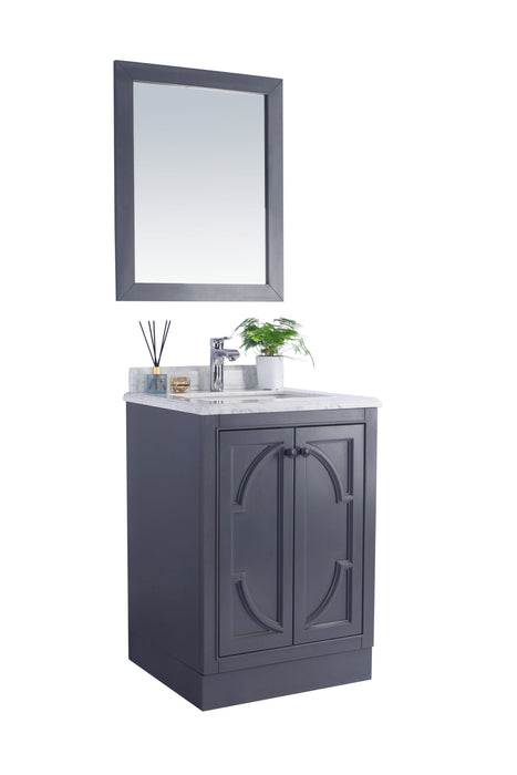 Laviva Odyssey 24" Maple Grey Bathroom Vanity With Countertop - Laviva - Ambient Home