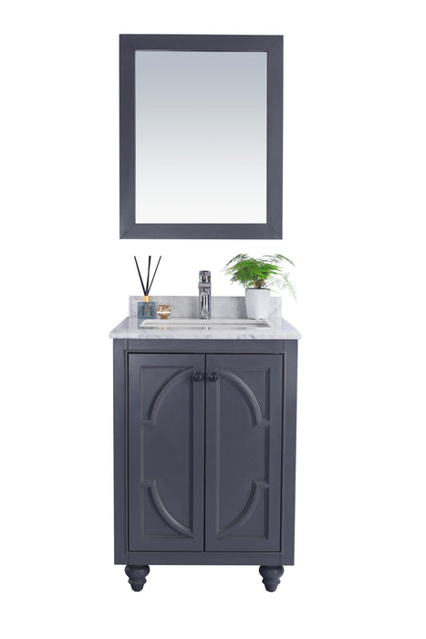 Laviva Odyssey 24" Maple Grey Bathroom Vanity With Countertop - Laviva - Ambient Home