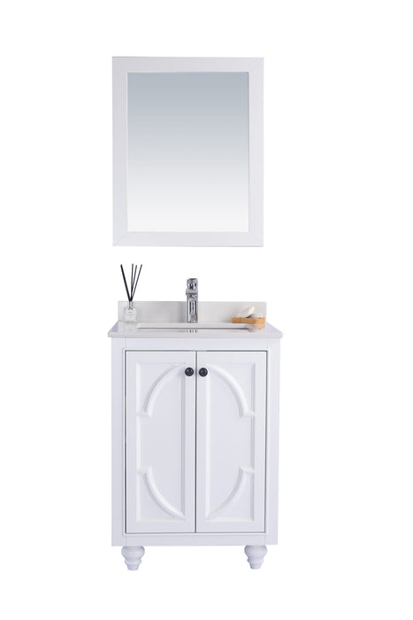 Laviva Odyssey 24" White Bathroom Vanity With Countertop - Laviva - Ambient Home