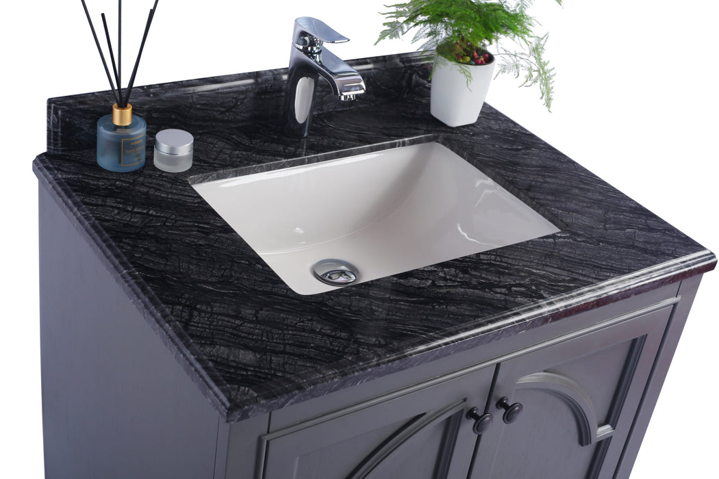 Laviva Odyssey 30" Maple Grey Bathroom Vanity With Countertop - Laviva - Ambient Home