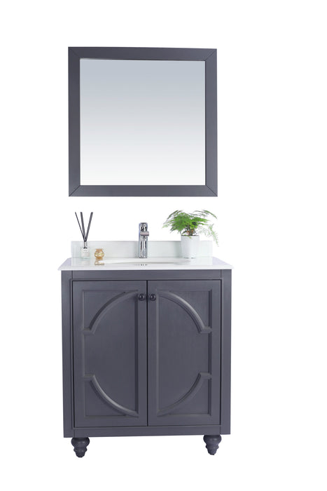 Laviva Odyssey 30" Maple Grey Bathroom Vanity With Countertop - Laviva - Ambient Home