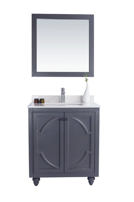 Laviva Odyssey 30" Maple Grey Bathroom Vanity With Countertop - Laviva - Ambient Home