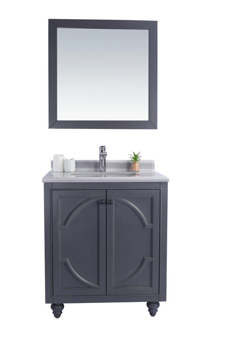 Laviva Odyssey 30" Maple Grey Bathroom Vanity With Countertop - Laviva - Ambient Home