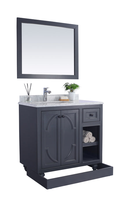 Laviva Odyssey 36" Maple Grey Bathroom Vanity With Countertop - Laviva - Ambient Home