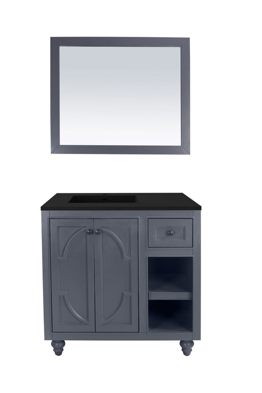 Laviva Odyssey 36" Maple Grey Bathroom Vanity With Countertop - Laviva - Ambient Home