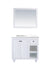 Laviva Odyssey 36" White Bathroom Vanity With Countertop - Laviva - Ambient Home