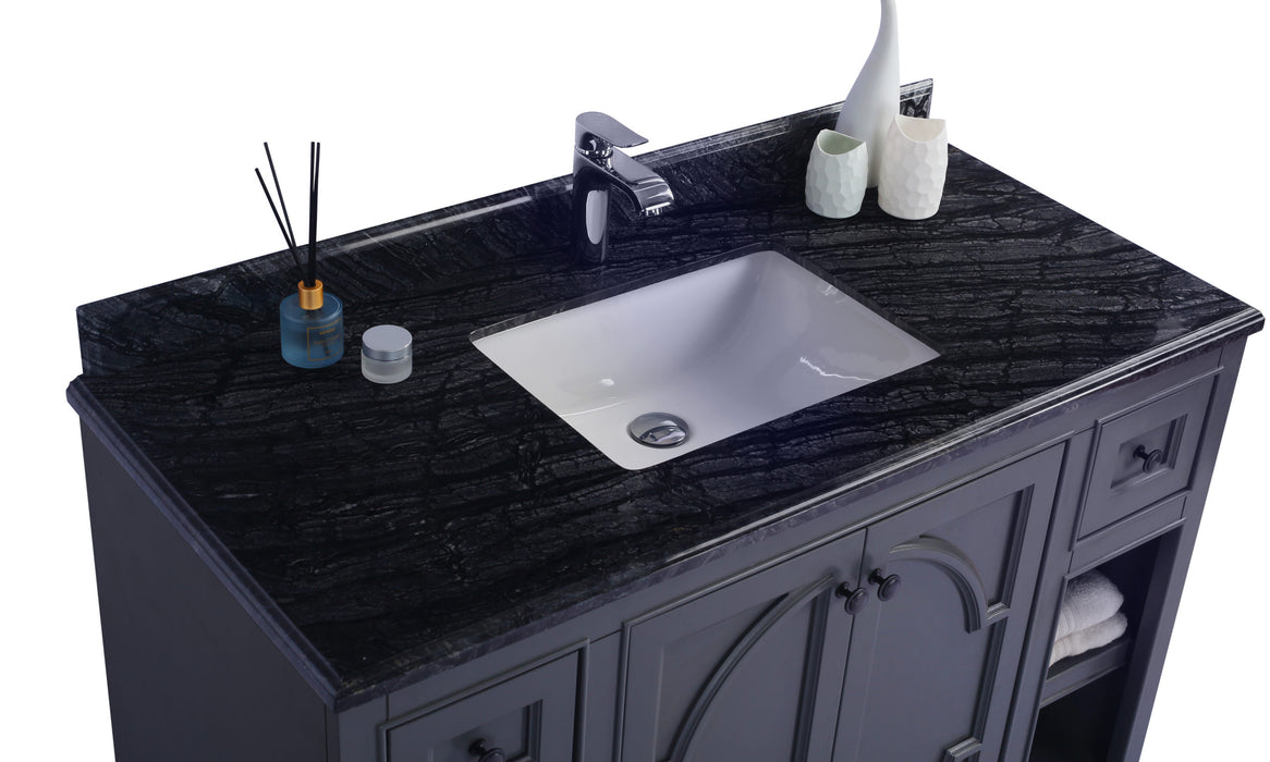 Laviva Odyssey 48" Maple Grey Bathroom Vanity With Countertop - Laviva - Ambient Home