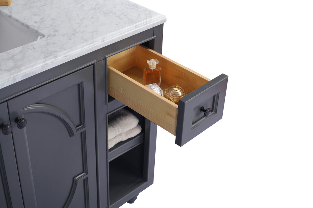 Laviva Odyssey 48" Maple Grey Bathroom Vanity With Countertop - Laviva - Ambient Home