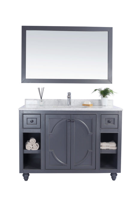 Laviva Odyssey 48" Maple Grey Bathroom Vanity With Countertop - Laviva - Ambient Home