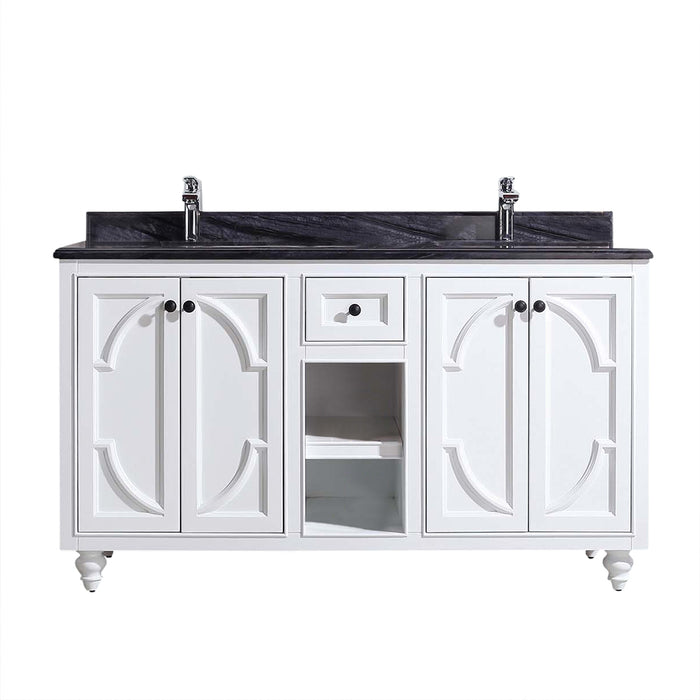 Laviva Odyssey 60" White Bathroom Vanity With Countertop - Laviva - Ambient Home