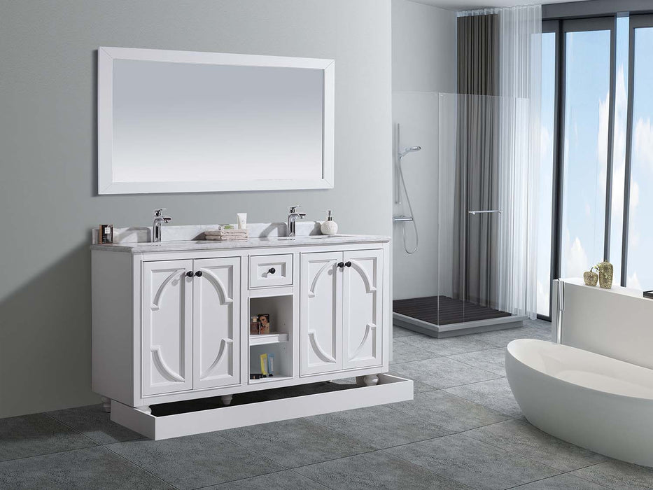 Laviva Odyssey 60" White Bathroom Vanity With Countertop - Laviva - Ambient Home