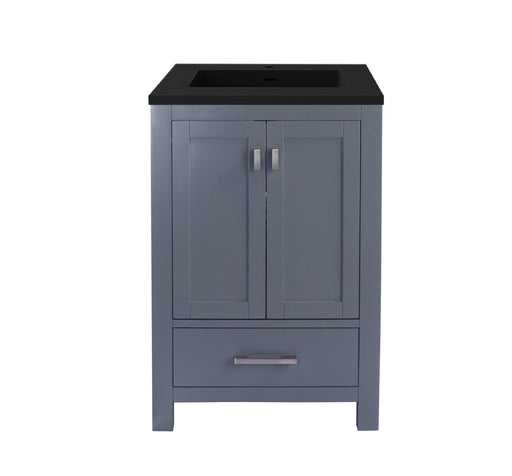 Laviva Wilson 24" Grey Bathroom Vanity With Countertop - Laviva - Ambient Home