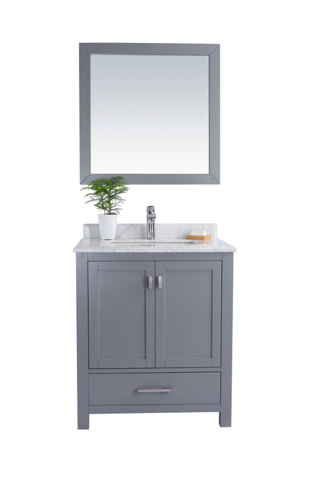 Laviva Wilson 30" Grey Bathroom Vanity With Countertop - Laviva - Ambient Home