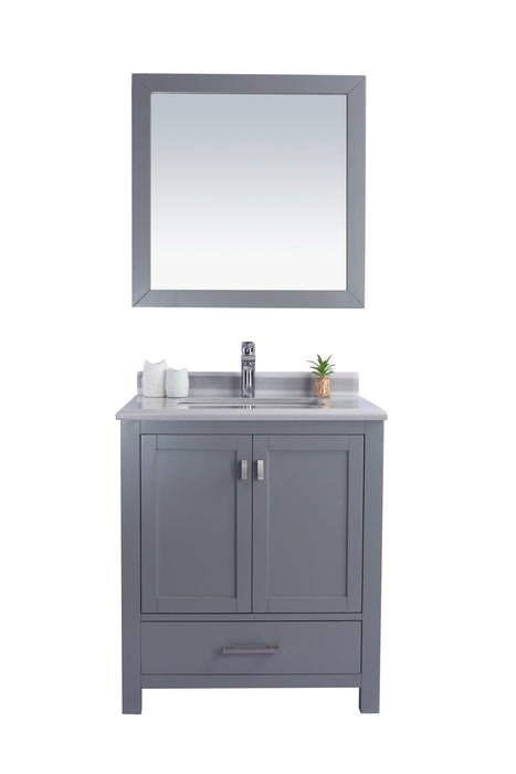 Laviva Wilson 30" Grey Bathroom Vanity With Countertop - Laviva - Ambient Home