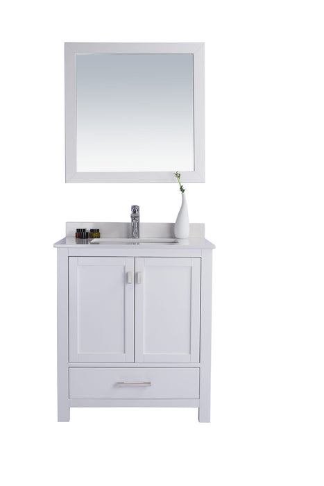 Laviva Wilson 30" White Bathroom Vanity With Countertop - Laviva - Ambient Home