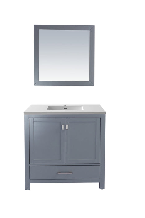 Laviva Wilson 36" Grey Bathroom Vanity With Countertop - Laviva - Ambient Home