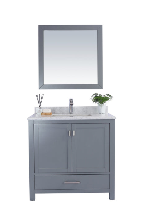 Laviva Wilson 36" Grey Bathroom Vanity With Countertop - Laviva - Ambient Home