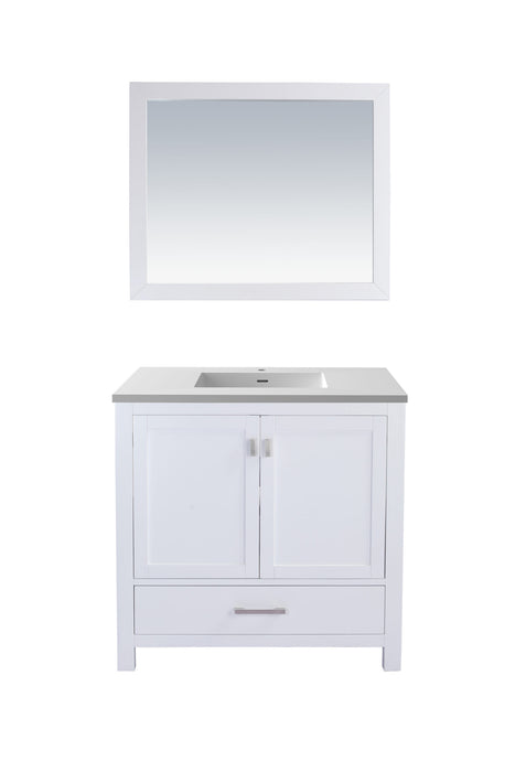 Laviva Wilson 36" White Bathroom Vanity With Countertop - Laviva - Ambient Home