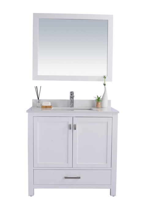 Laviva Wilson 36" White Bathroom Vanity With Countertop - Laviva - Ambient Home