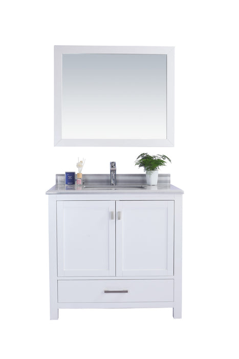 Laviva Wilson 36" White Bathroom Vanity With Countertop - Laviva - Ambient Home