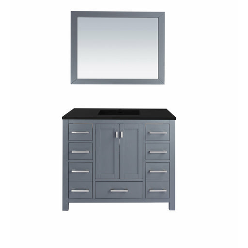 Laviva Wilson 42" Grey Bathroom Vanity With Countertop - Laviva - Ambient Home