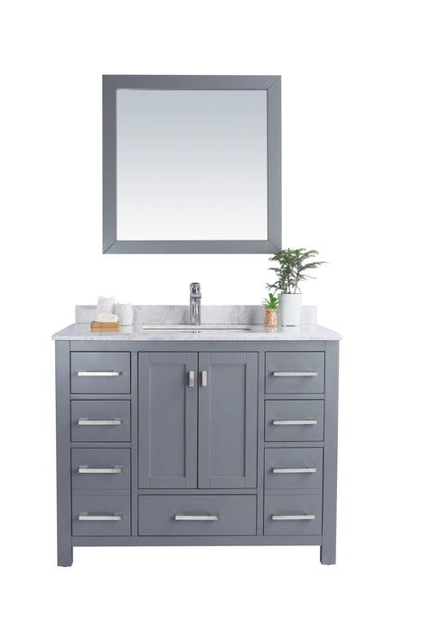 Laviva Wilson 42" Grey Bathroom Vanity With Countertop - Laviva - Ambient Home