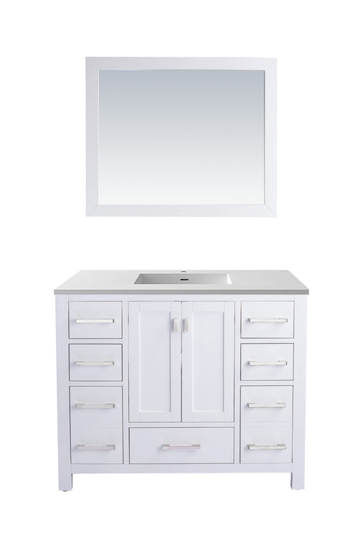 Laviva Wilson 42" White Bathroom Vanity With Countertop - Laviva - Ambient Home