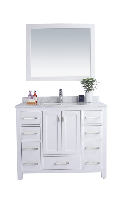 Laviva Wilson 42" White Bathroom Vanity With Countertop - Laviva - Ambient Home