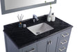 Laviva Wilson 48" Grey Bathroom Vanity With Countertop - Laviva - Ambient Home