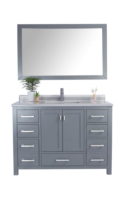 Laviva Wilson 48" Grey Bathroom Vanity With Countertop - Laviva - Ambient Home