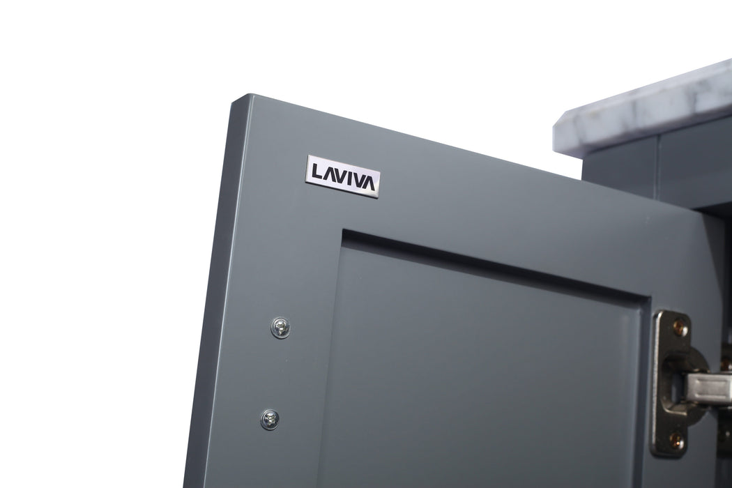 Laviva Wilson 60" Grey Bathroom Vanity With Countertop - Laviva - Ambient Home