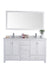 Laviva Wilson 60" White Bathroom Vanity With Countertop - Laviva - Ambient Home