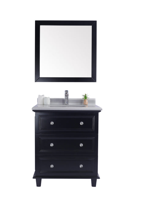 Laviva Luna 30" Espresso Bathroom Vanity With Countertop - Laviva - Ambient Home