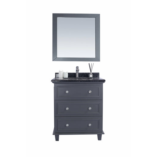 Laviva Luna 30" Maple Grey Bathroom Vanity With Countertop - Laviva - Ambient Home