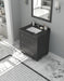 Laviva Luna 30" Maple Grey Bathroom Vanity With Countertop - Laviva - Ambient Home