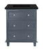 Laviva Luna 30" Maple Grey Bathroom Vanity With Countertop - Laviva - Ambient Home